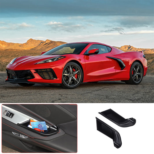 ABS black door handle storage box suitable for Jaguar for F-type 2013-2024- v