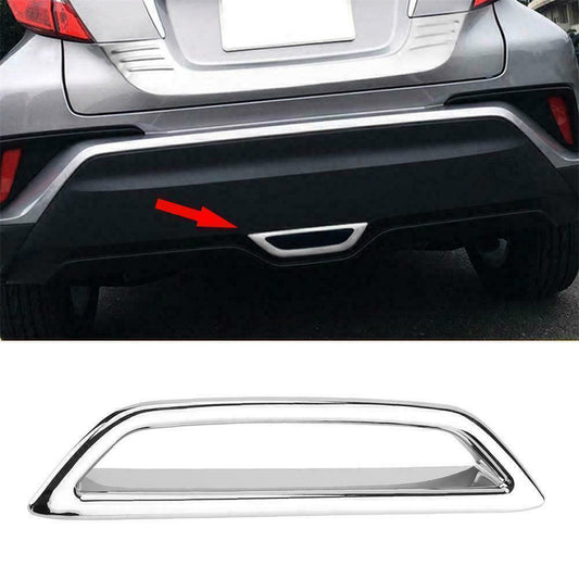 for Toyota C-HR CHR 2018-22 Chrome Rear Bottom Brake Light Lamp Frame Trim 1PCS
