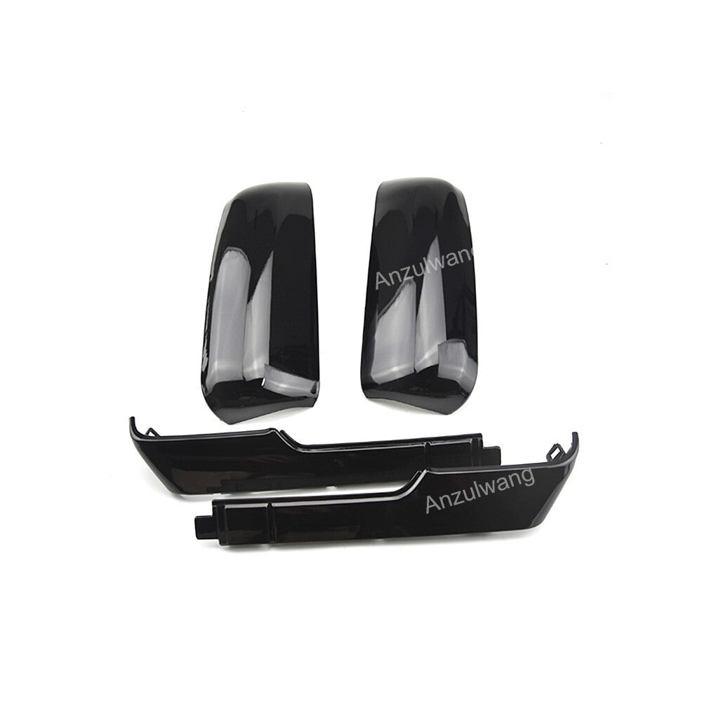 Rearview Mirror Cover Caps for Chevy Silverado for GMC for Sierra HD 2500 3500 2020-2023