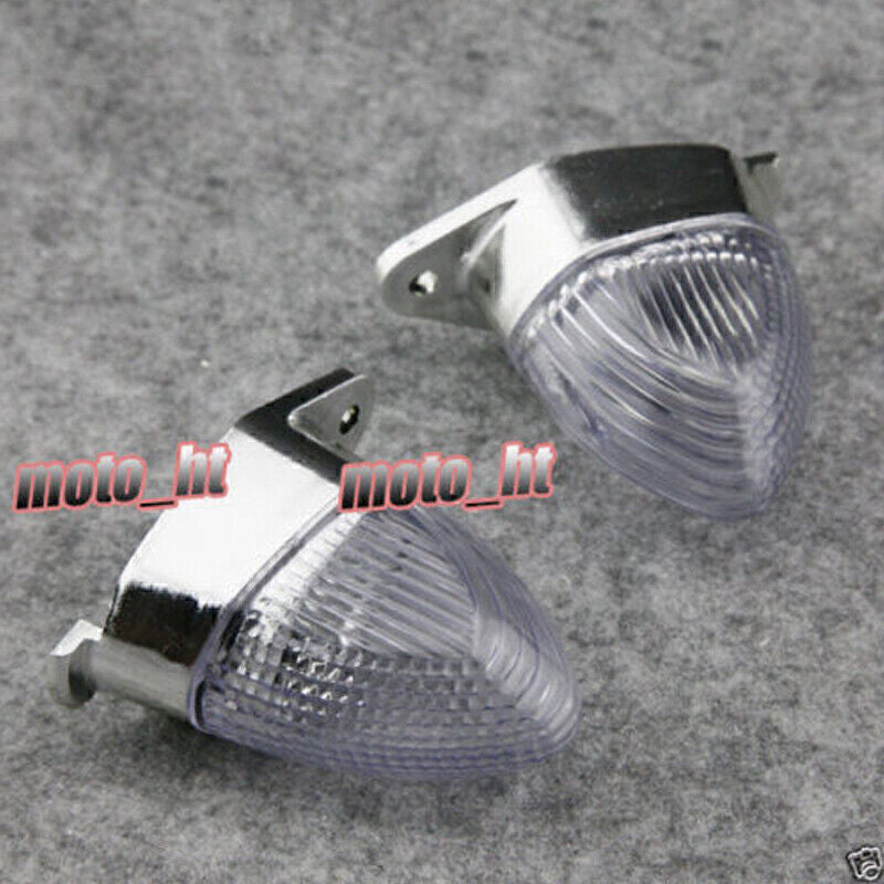 for Kawasaki ZX6R 2005-2006 ZX10R Motorcycle Clear Turn Signal Lamp Lens Cover Q