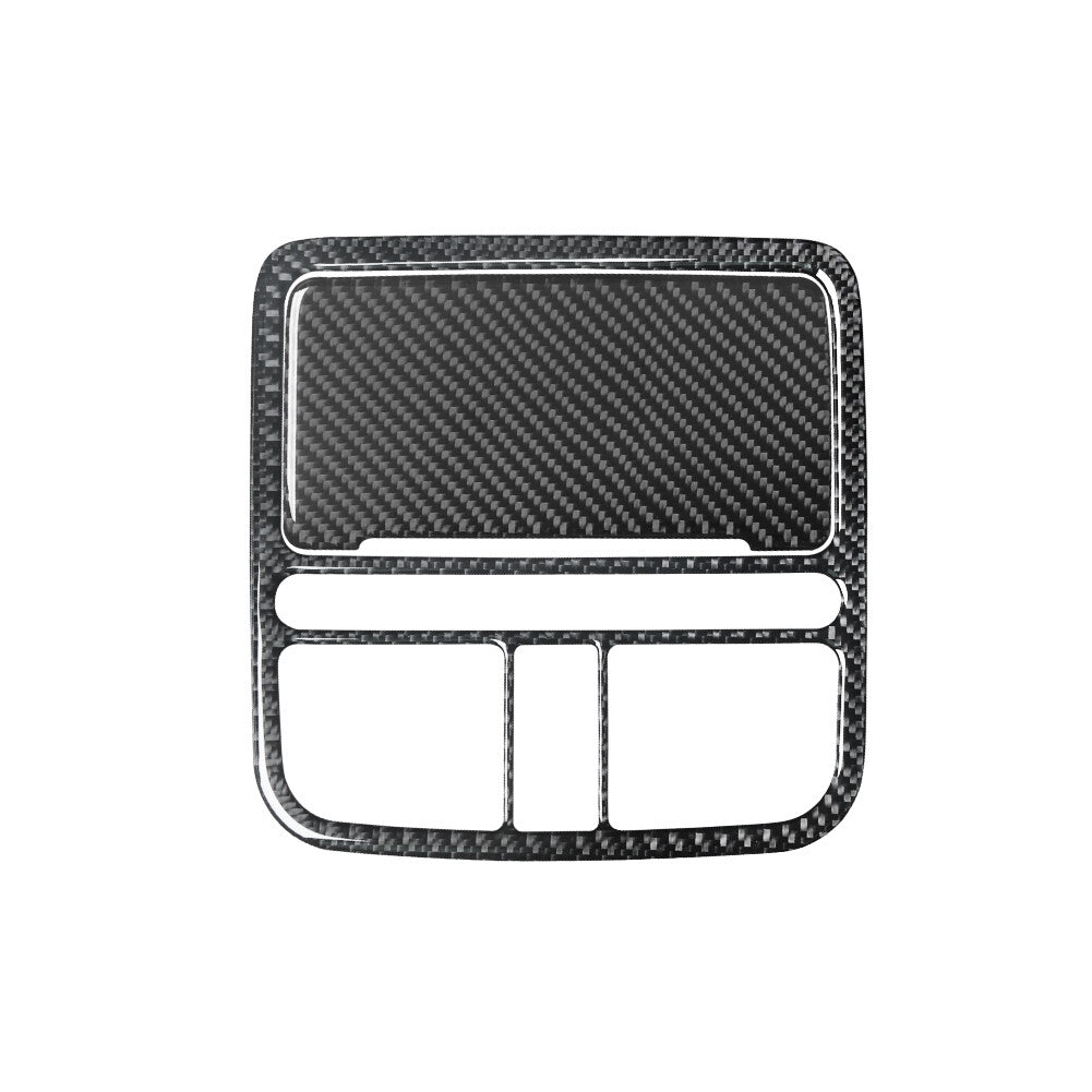 2x Red Carbon Fiber Car Side Rearview Mirror Stripe Trim Cover for Benz A B C E v