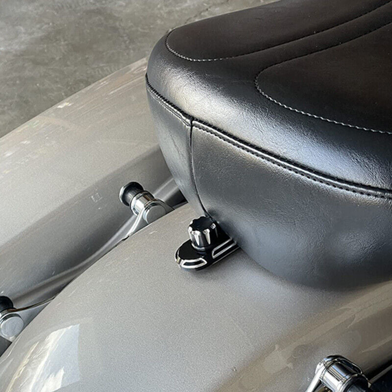 Suitable for Harley Davidson 1996 and later black blank rear fender screws, for seat bolts, and nuts. n