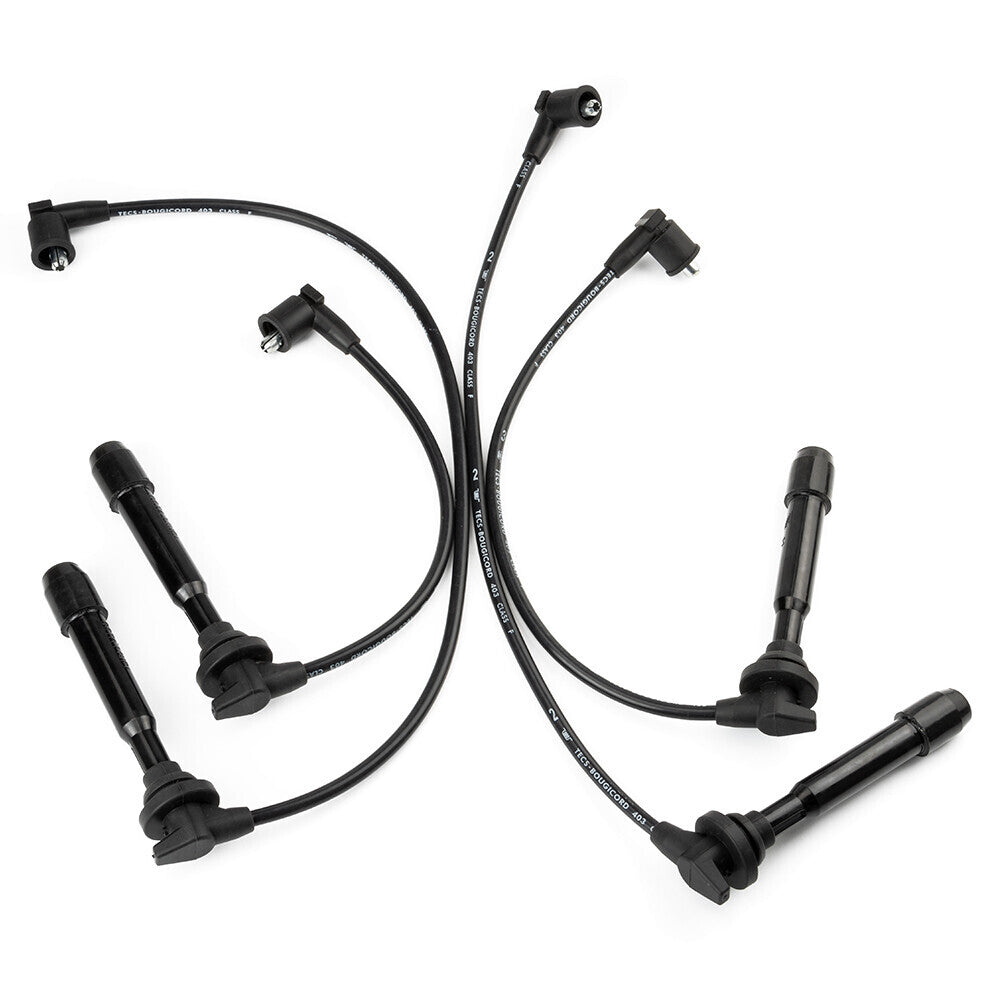 4PCS Spark Plug Ignition Wires for Hyundai for Elantra Tiburon for Kia Spectra Soul L4 Q