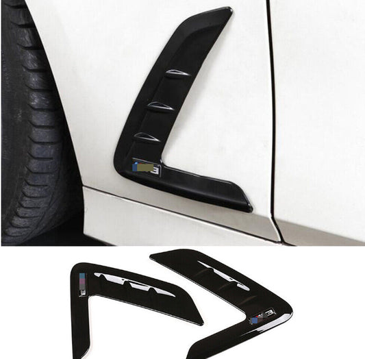 for BMW 3 Series G20 2020-2022 Gloss Black ABS Side Fender Air Outlet Vent Cover