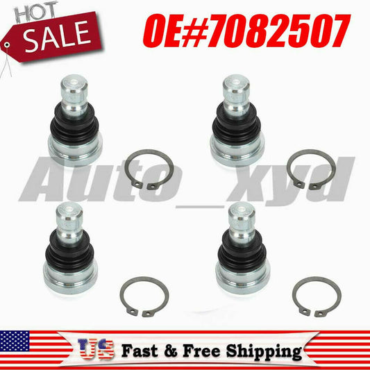 4PCS Ball Joint 7082507 New for Polaris for Polaris ACE 570 900 Brutus General 1000 Q