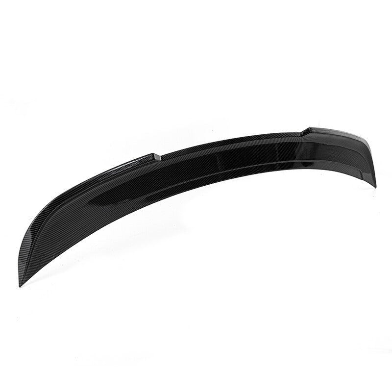 for Mustang 2024-UP GT Style Carbon Fiber Black Rear Spoiler Wing Trunk Lip n