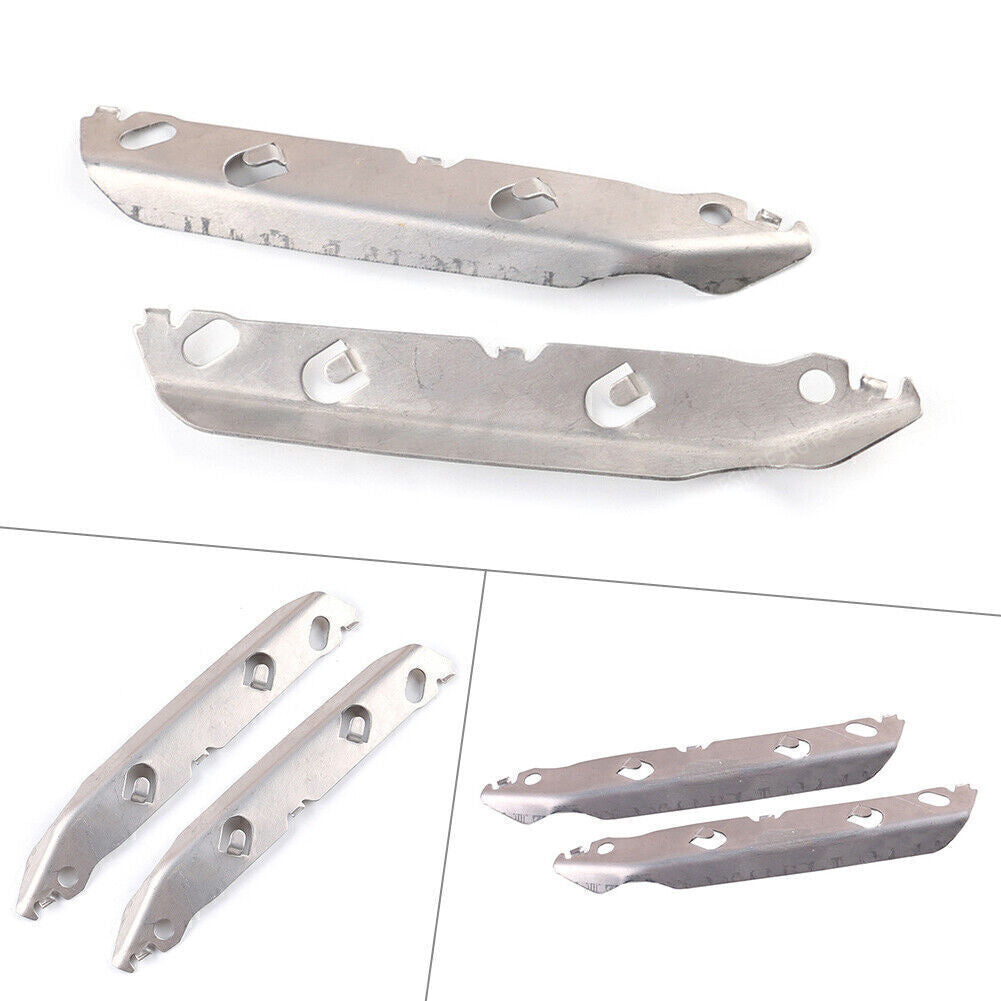 2PCS Front Bumper Cover Insert 51117134097 51117134098 for BMW E90 E91 2006-2011