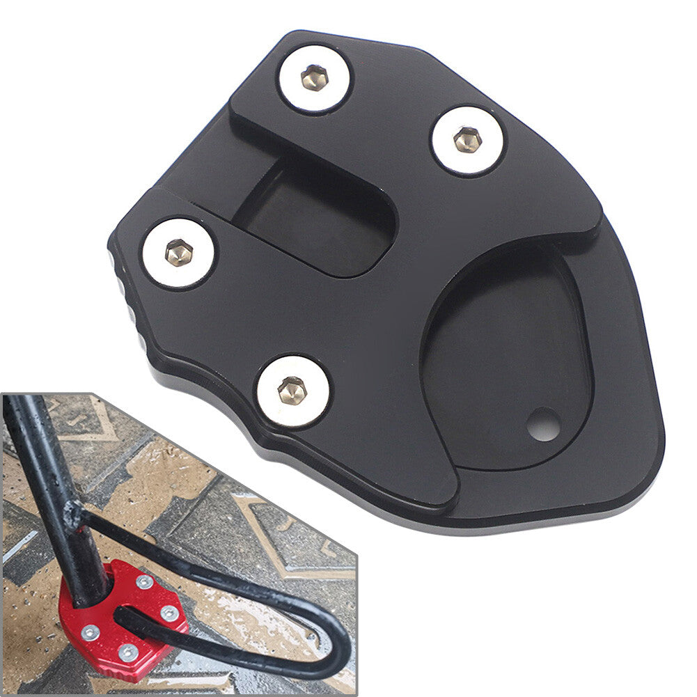 Black Kickstand Foot Side Stand Extension Support Plate For SYM MAXSYM TL500 Q