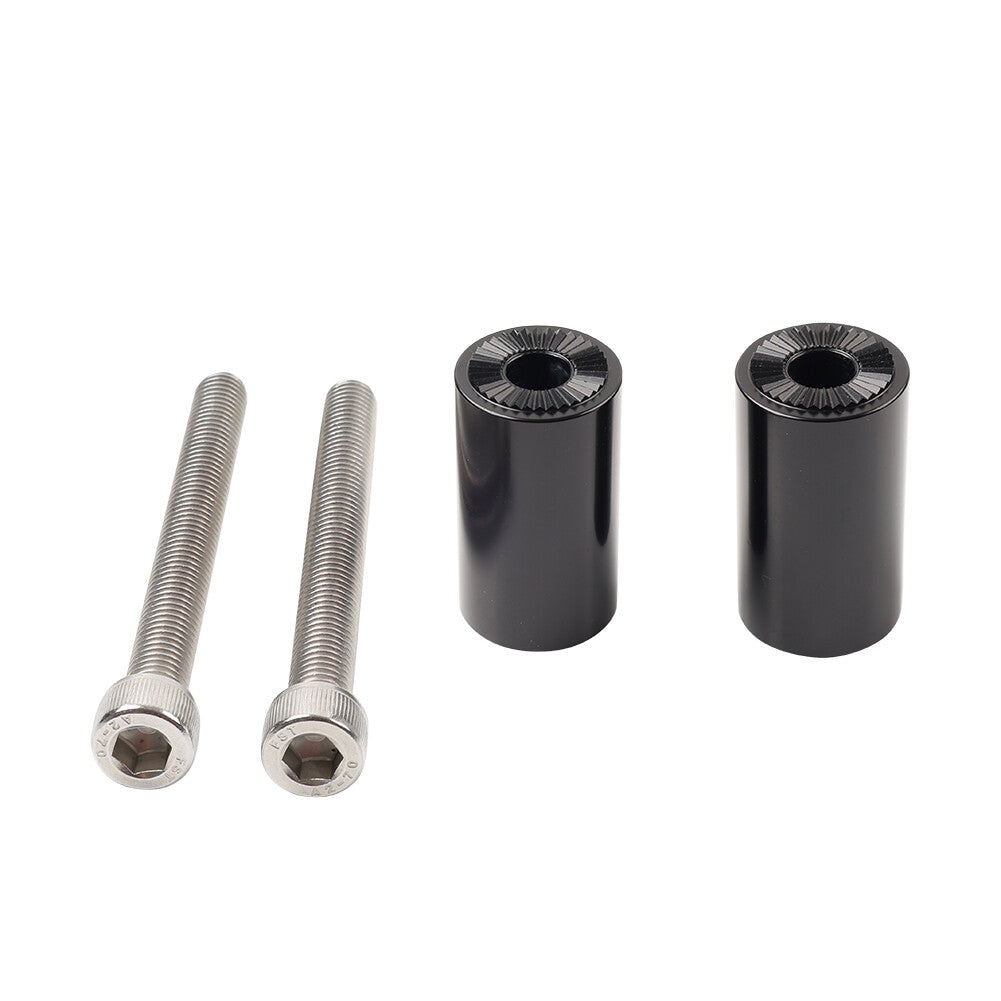 49MM Motorcycle 7/8 22MM Clip-On Handlebar Riser Extension Adapter