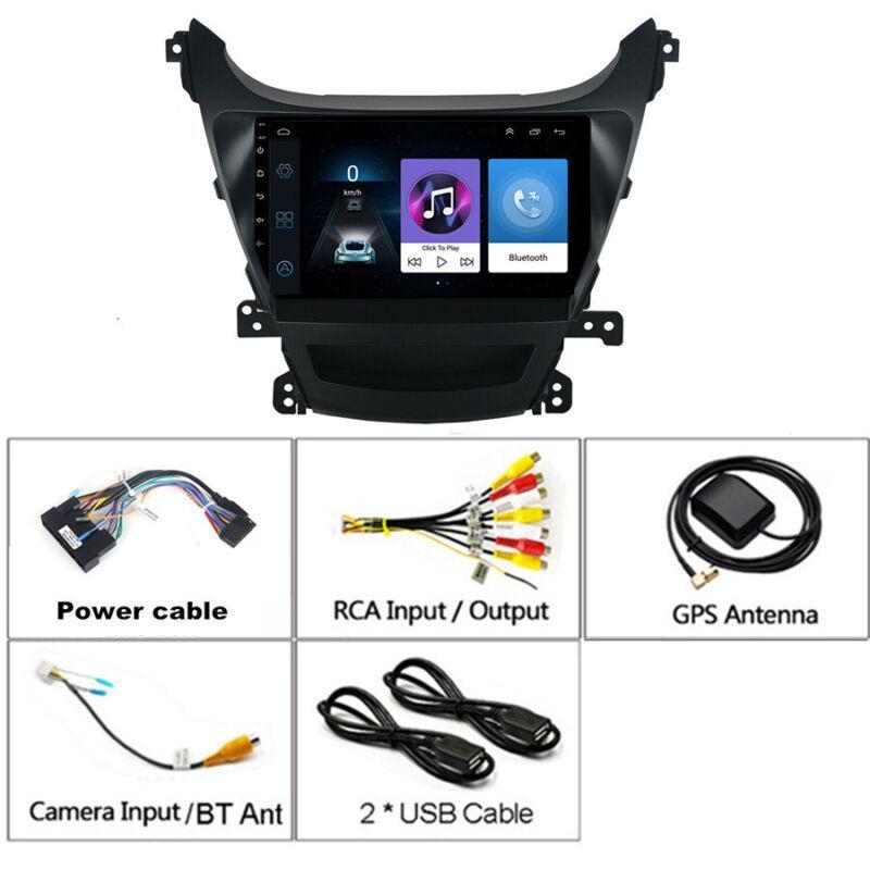for Hyundai for Elantra 2014 - 16.9-inch Android 9.1 Quad-core 2+32GB Car Stereo Radio GPS n