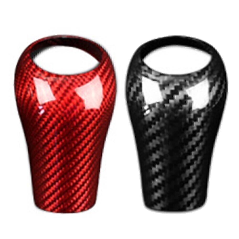 Carbon Fiber Gear Shift Knob Cover Trim Fit for Mercedes-Benz W204 C E G GLS Class