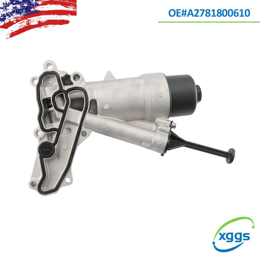 2781800710 Oil filter housing for Mercedes-Benz GLS550, CLS550, S550, SLK55, ML63 Q
