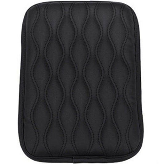 Car Armrest Pad Center Console Box Cushion Cover Mat PU Leather Waterproof Trim