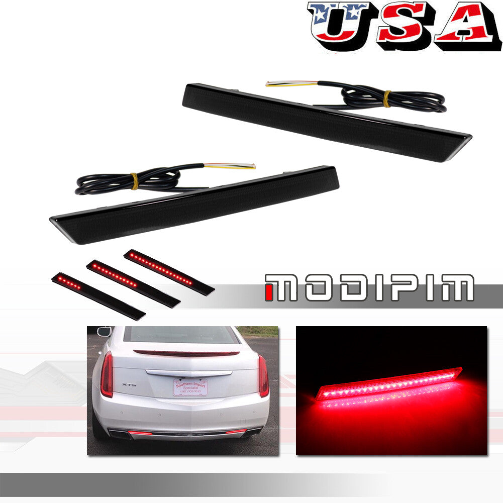 Suitable for 2013-2017 for Cadillac XTS Reear Bumper reflector rear brake turn signal lights- v