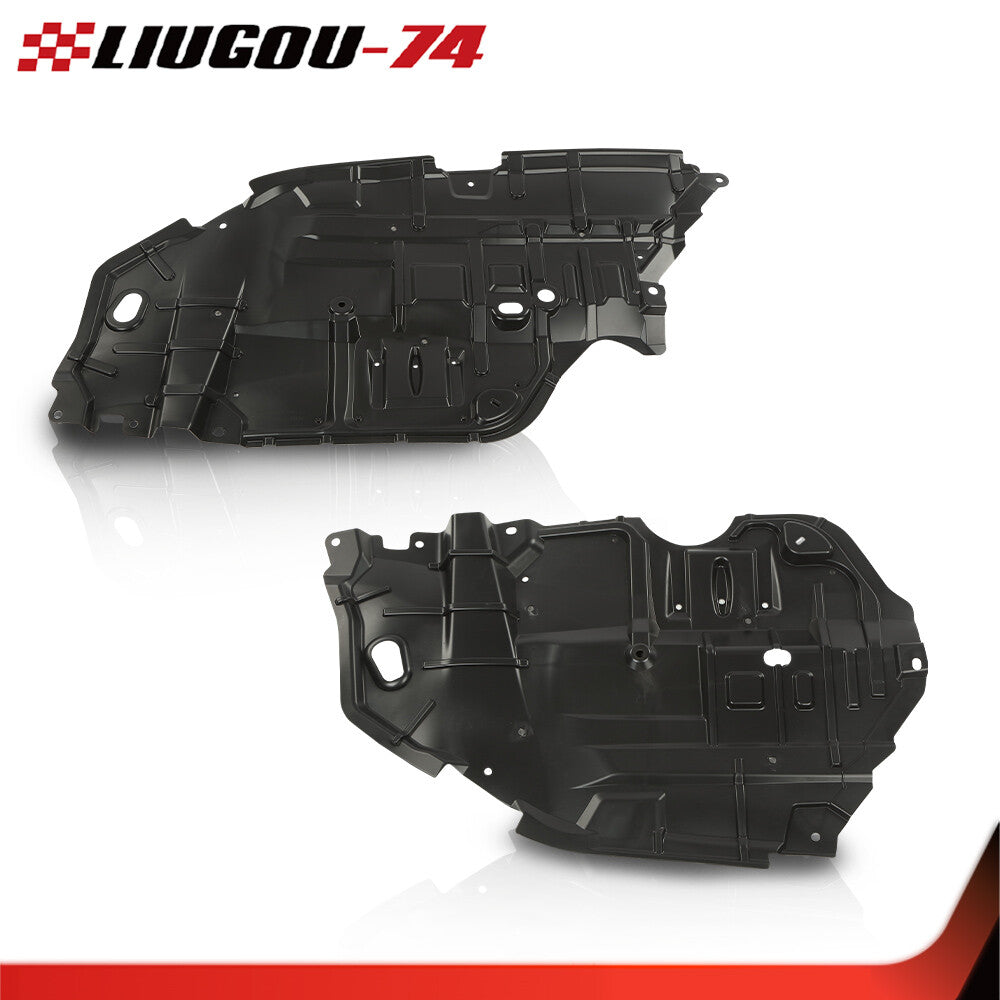 Front left and right engine splash guards for 12-14 for Camr- v