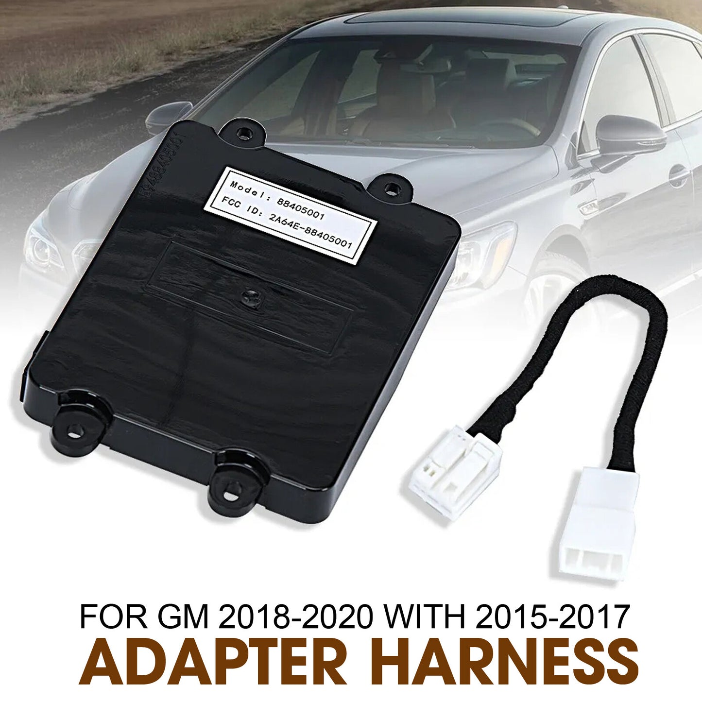 Updated wireless charging module for universal 2018-2020 models with 2015-2017 adapter harness.