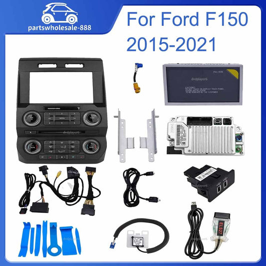 Sync1 to Sync3 Upgrade Kit: 4-inch to 8-inch screen for Ford F-150 2013-2014 with CarPlay and Navi.