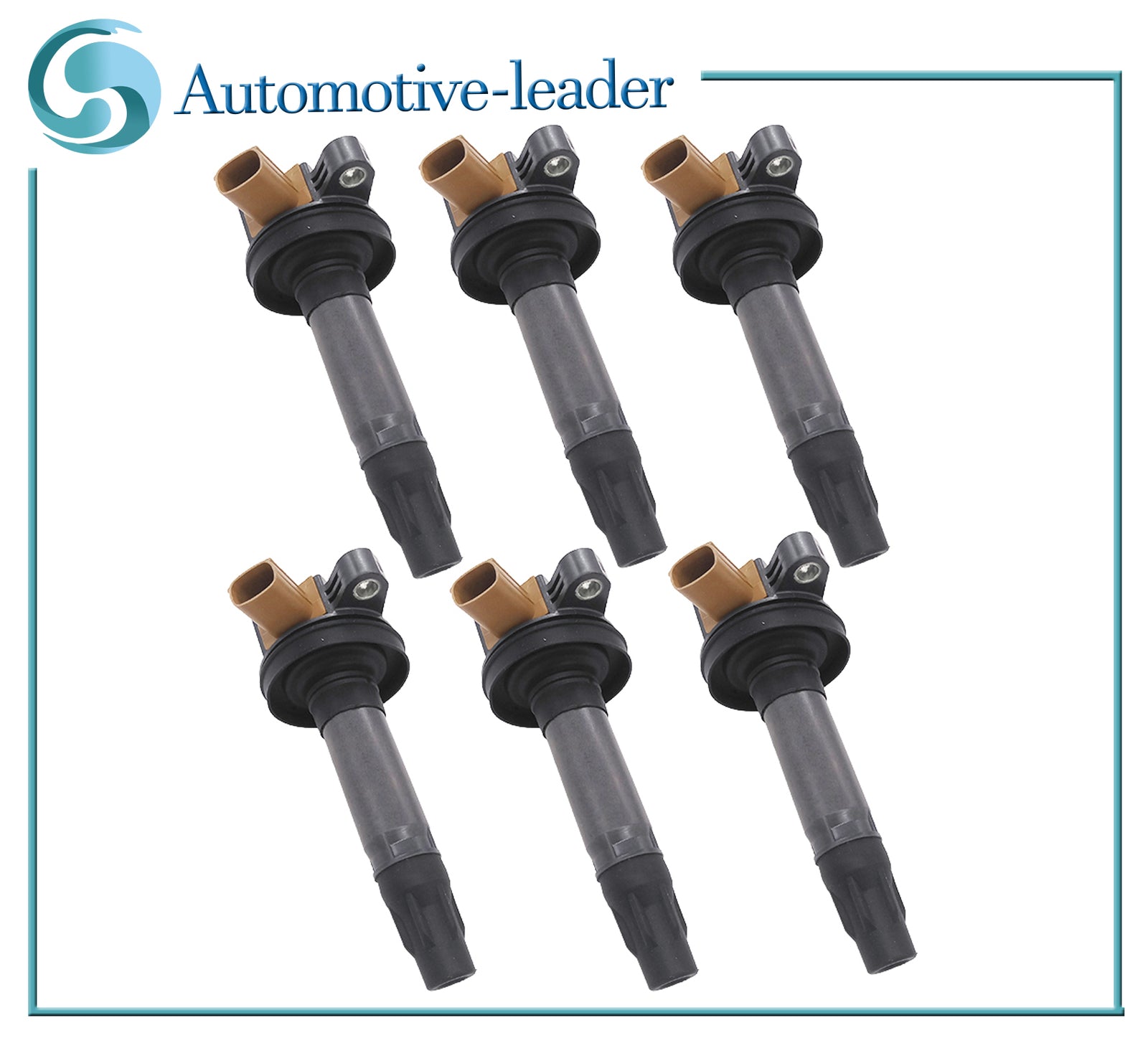 6Pcs Ignition Coils for Ford F-150 Explorer Flex for Lincoln EcoBoost 3.5L V6 UF646