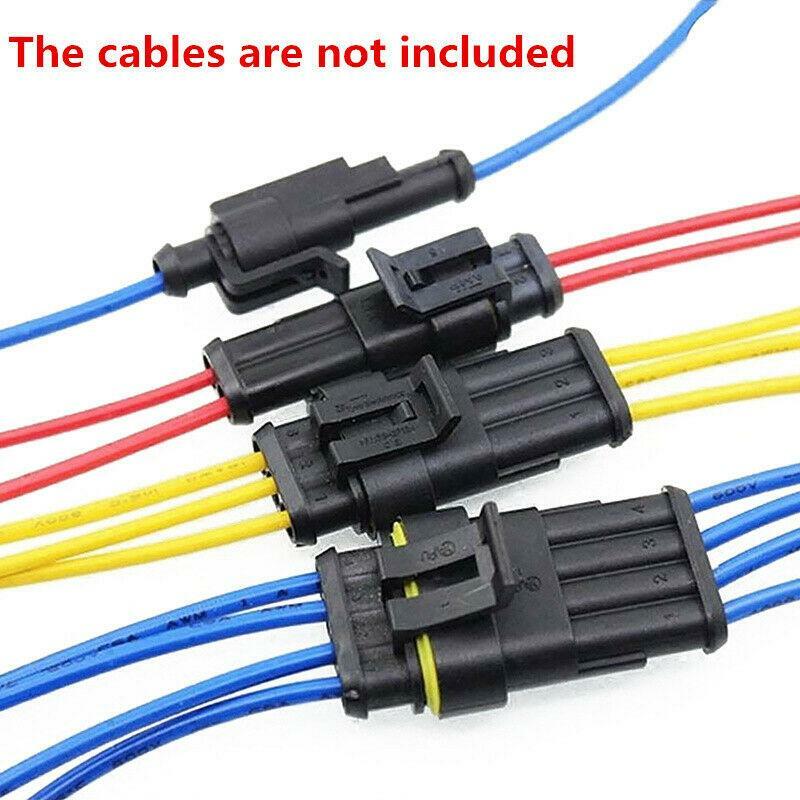 Sealed 1-2-3-4-5-6 pin waterproof wire connector plug for 30XCar SUVs n