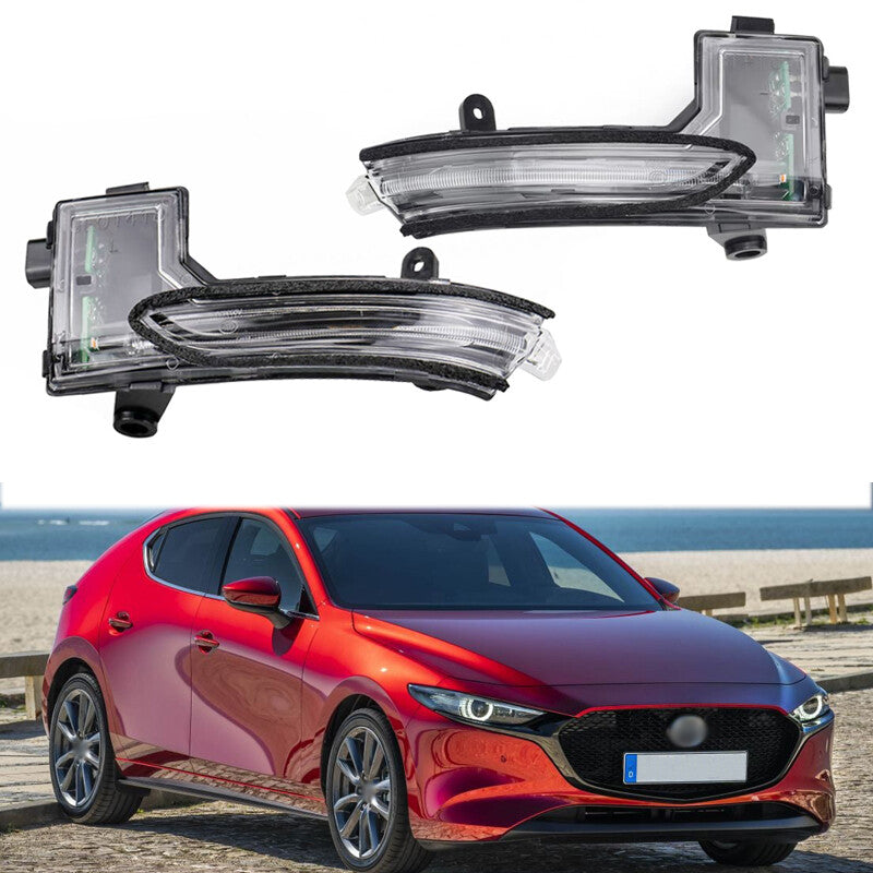 1 Pair LED Side Rearview Mirror Indicator for MAZDA 3 for MAZDA 6 Axela 2017-2019