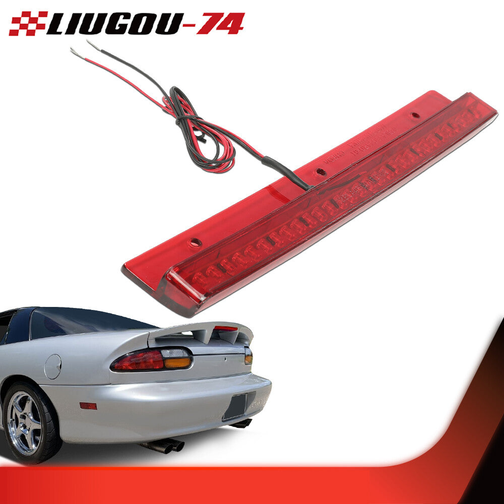 Suitable for 1998-02 Camaro SS boiler LED third brake light third brake red- v