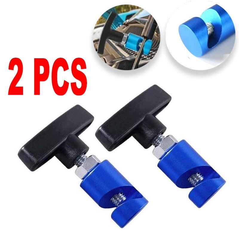 2pcs Hood Lift Support Clamp Tailgate Strut Stopper Retainer Tool Stay Holder