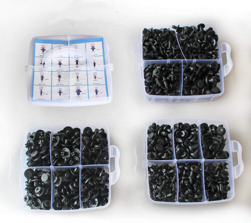 620-piece pack of plastic car retainer clips + fasteners to remove cable ties for GM for Ford