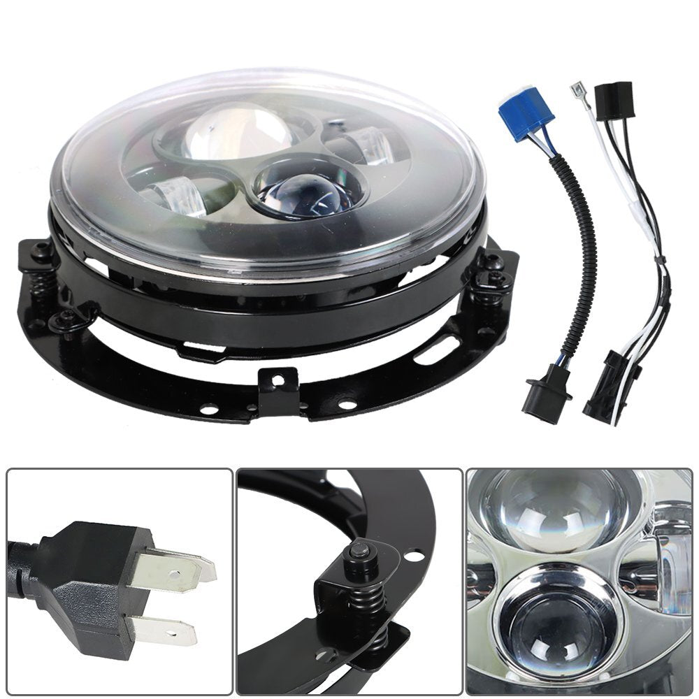 Headlight assembly for Gimbal for Sierra for Yukon 99 00 01 02 03 04 05 06 Chrome