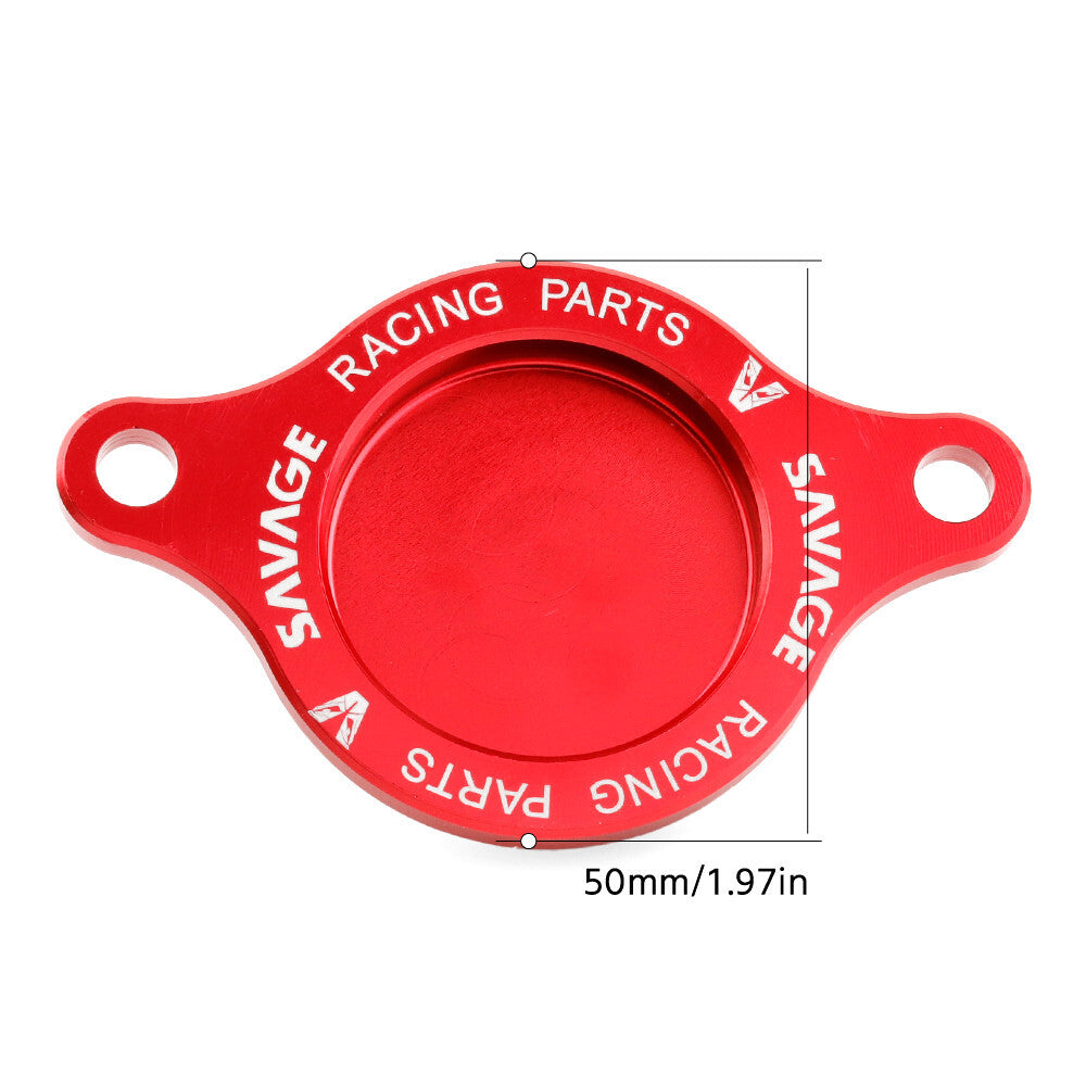 CRF CNC Engine Oil Filter Cover Cap for HONDA CRF250R 2010-2017 CRF 250R 2016 Q