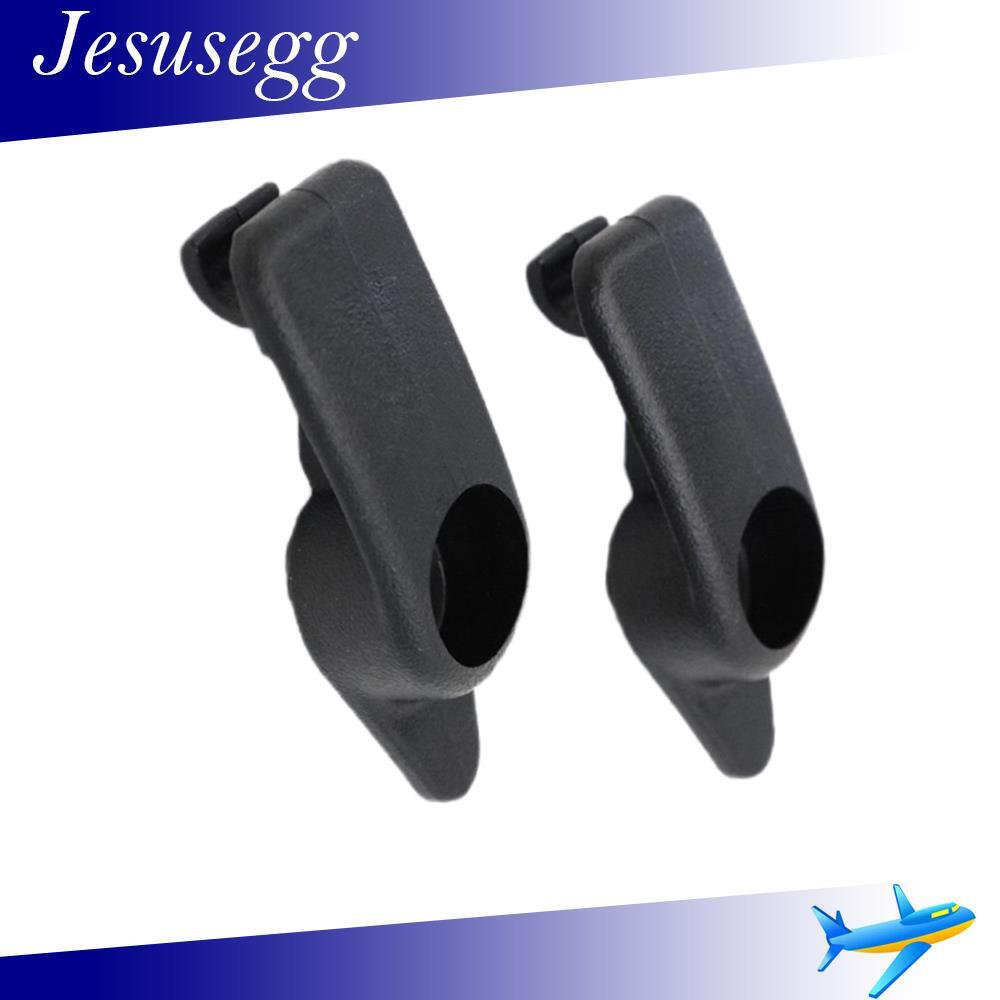 2Pcs for Corvette C5 1997-2004 Sunvisor Retaining Clip Bracket Black 10411051 Q