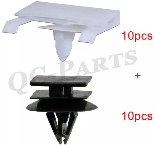 20 rocker panel molding fastener clips for general purpose for Pontiac G8 and for Chevrolet SS doors and windows