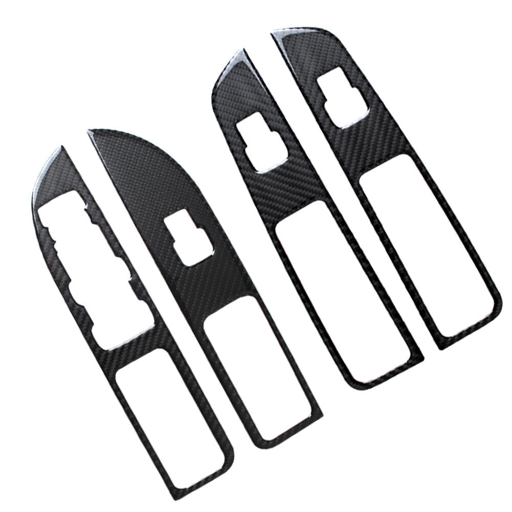 Storage Box Panel Trim Interior Carbon Fiber For TUNDRA 2014-2018 v