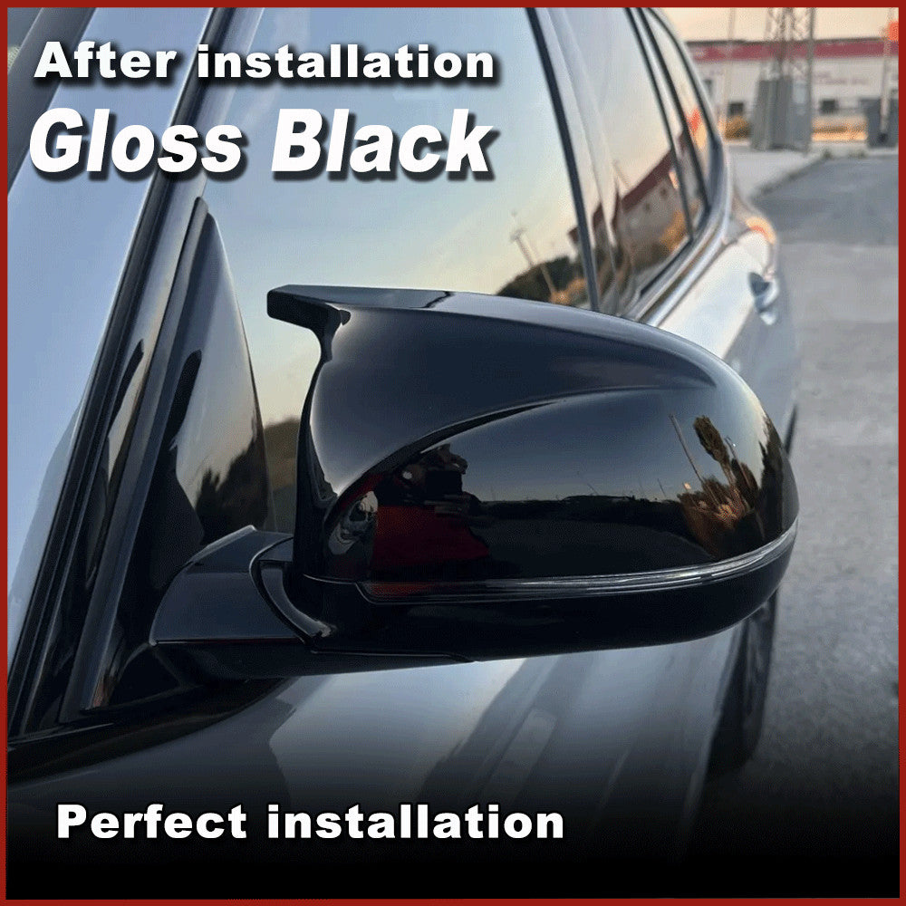 for BMW X3 G01 X4 G02 X5 G05 X6 G06 Gloss Black Side Mirror Cover Caps Replace