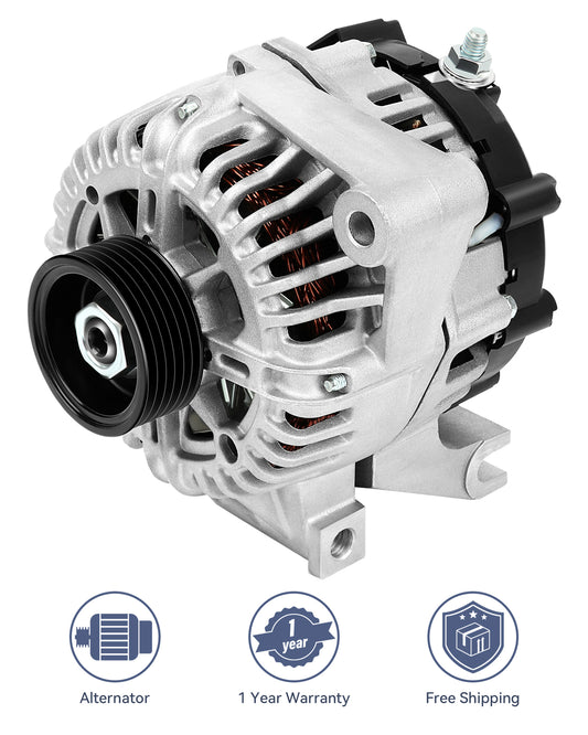 AVA0063 New 115Amp Alternator 12V Fit for 2004-2008 for Chevrolet Malibu AVA0063