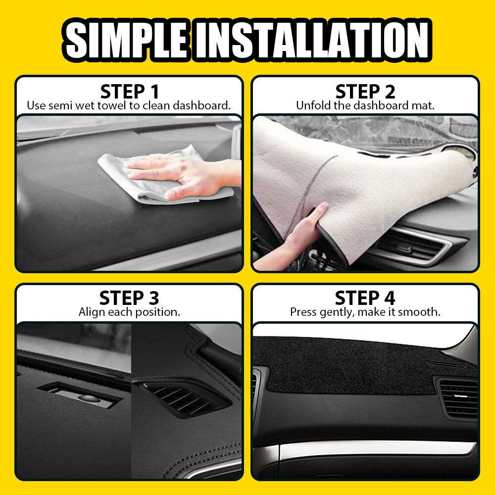 Anti-slip dashboard dashboard mat protector for 04-09 for Subaru Legacy Outback B- v