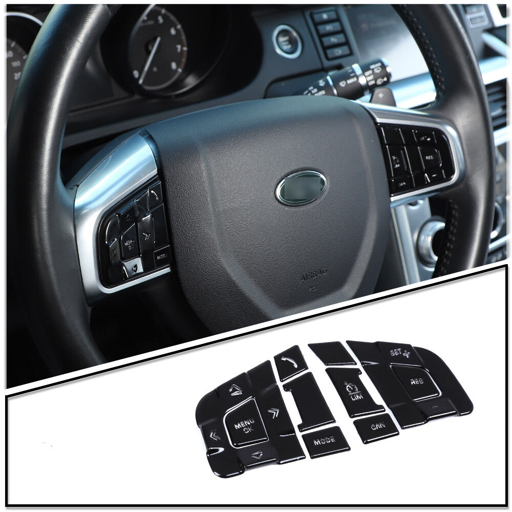 Steering wheel button trim cover for Land Rover Discovery Sport 2015 - 2019 (low) - n