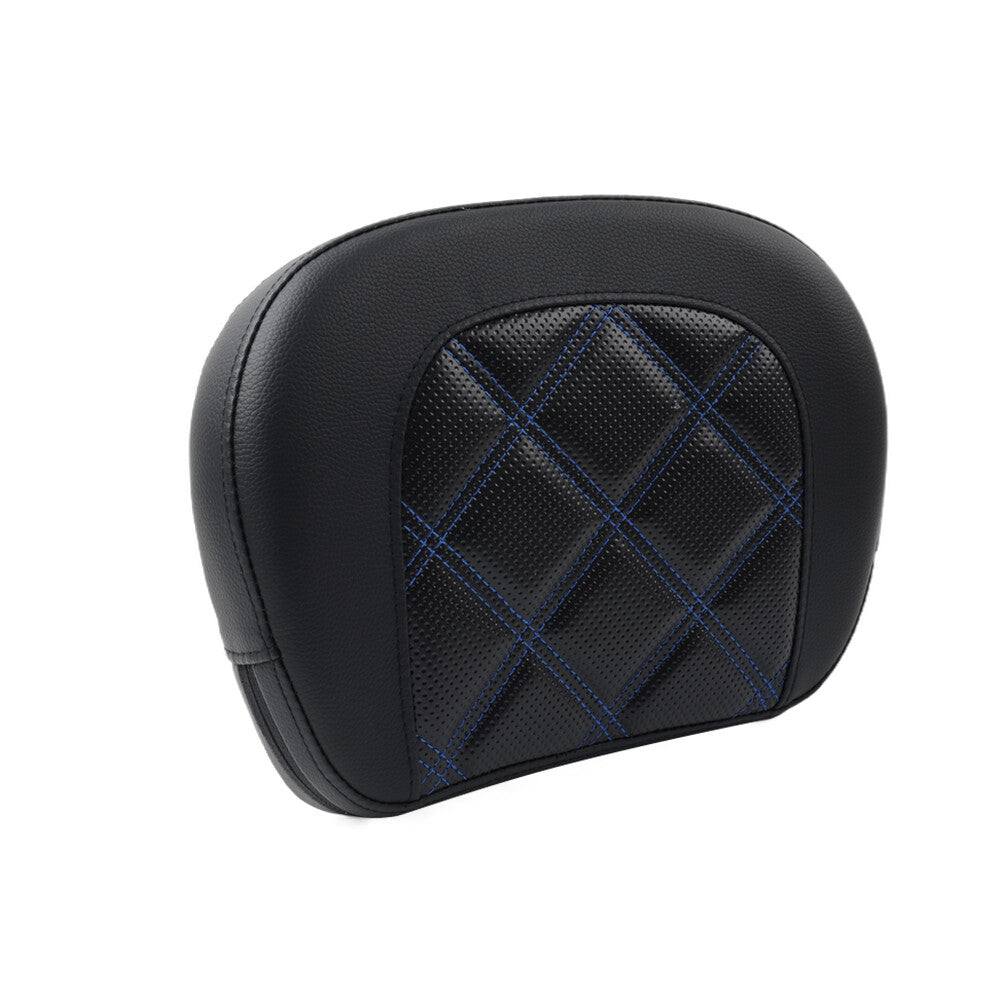 for Harley Street Glide FLHX FLHXS Black Rear Passenger Sissy Bar Backrest Pad