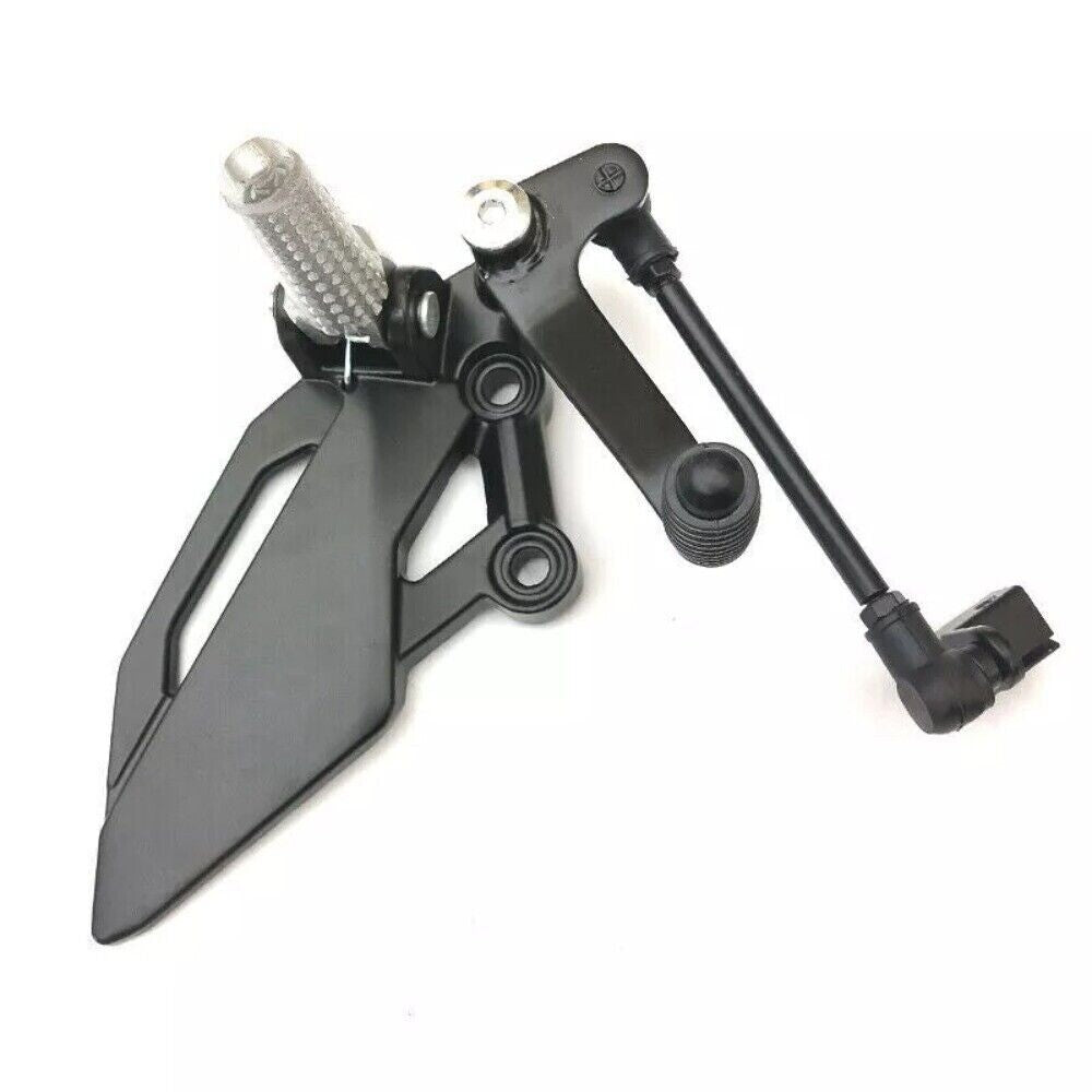 1Left Motorcycle Shift Lever Footrest Foot Peg Bracket Pedal Shifter Universal. n