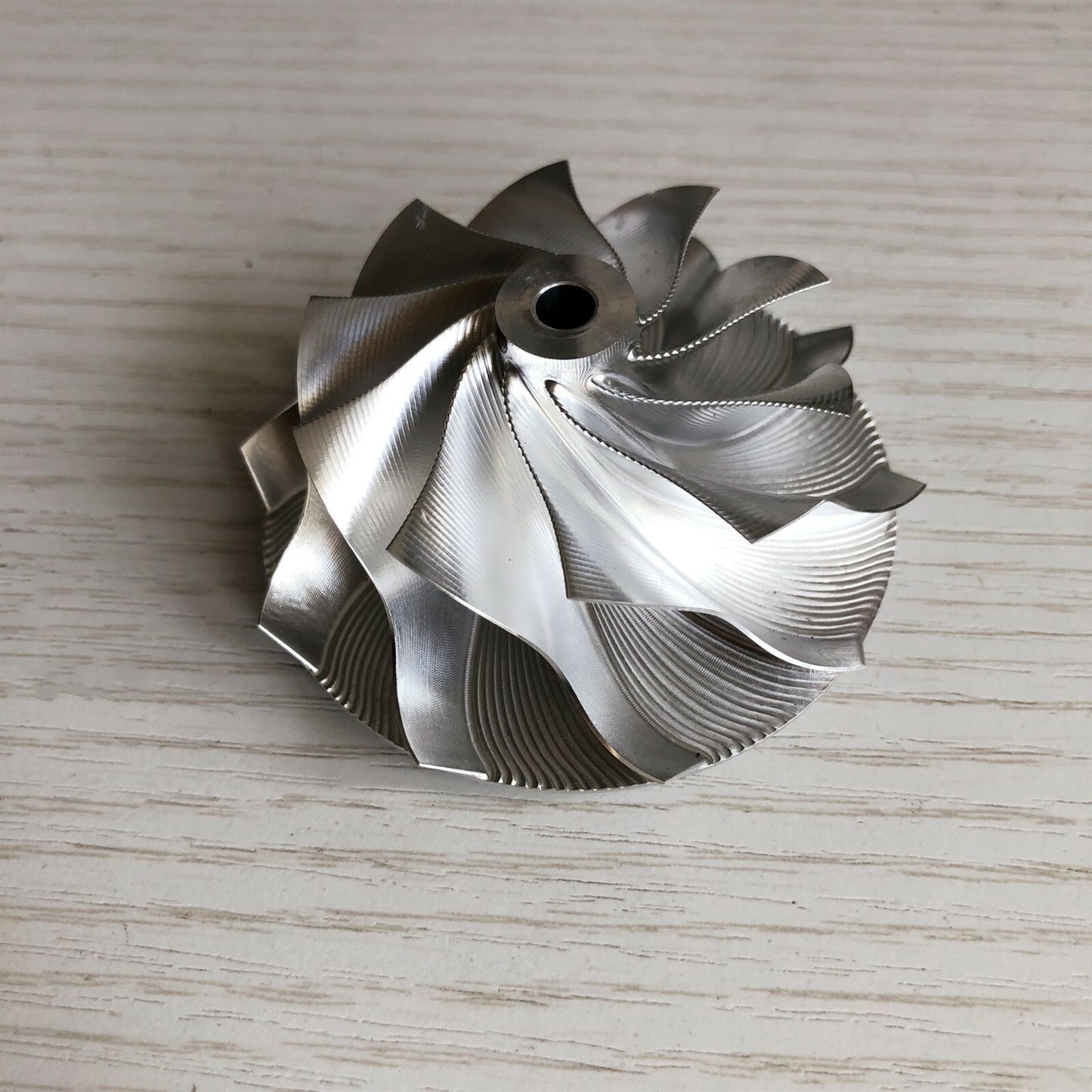 GT15-25 50.20/65.00m 10+0 Performance Point Milling Compressor Wheel