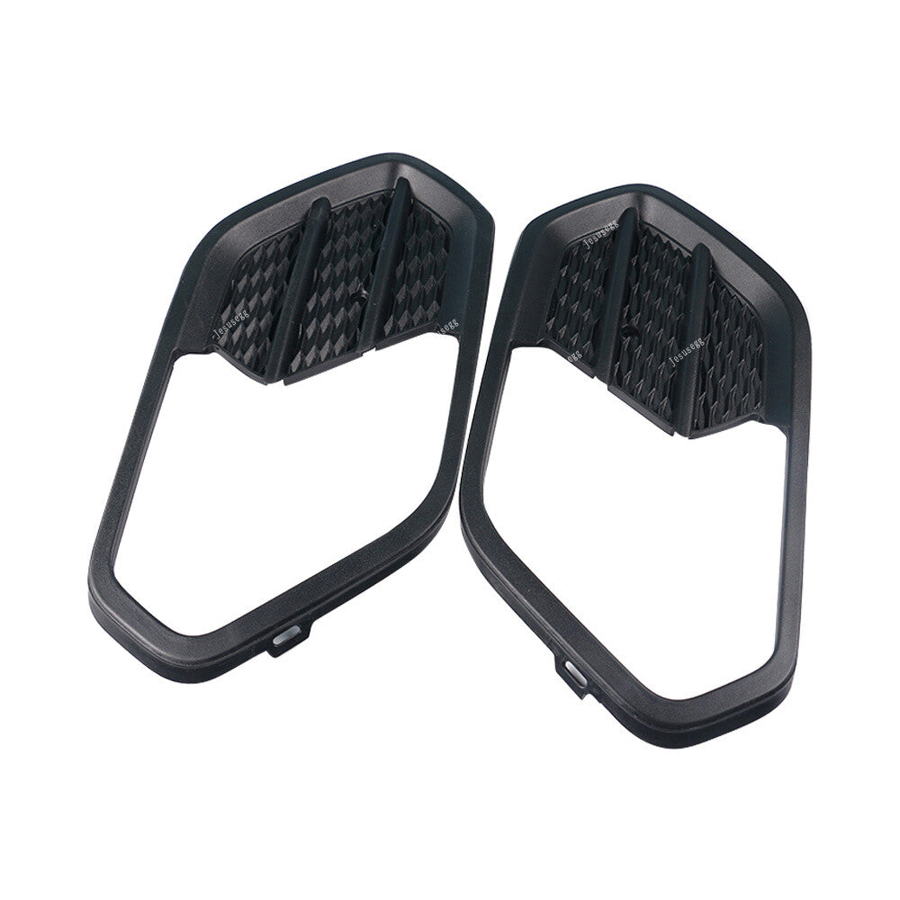 Pair Front Left  Right Bumper Grille Outer Cover Fit for Ford Escape 2017-2018 Q