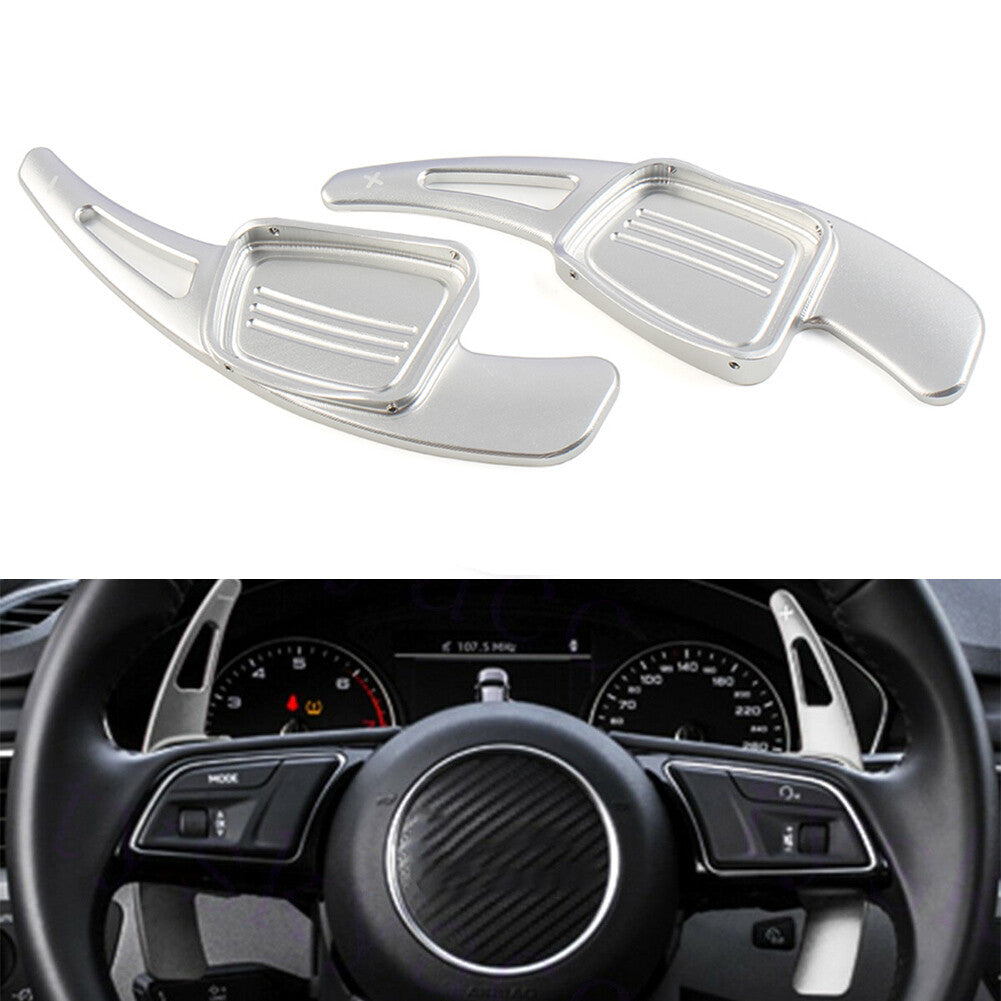 Steering Wheel Shift Paddle Shifter Fit for Audi A3 A4L A5 A6L S3 S4 Q2 Q5L Q7 TTS