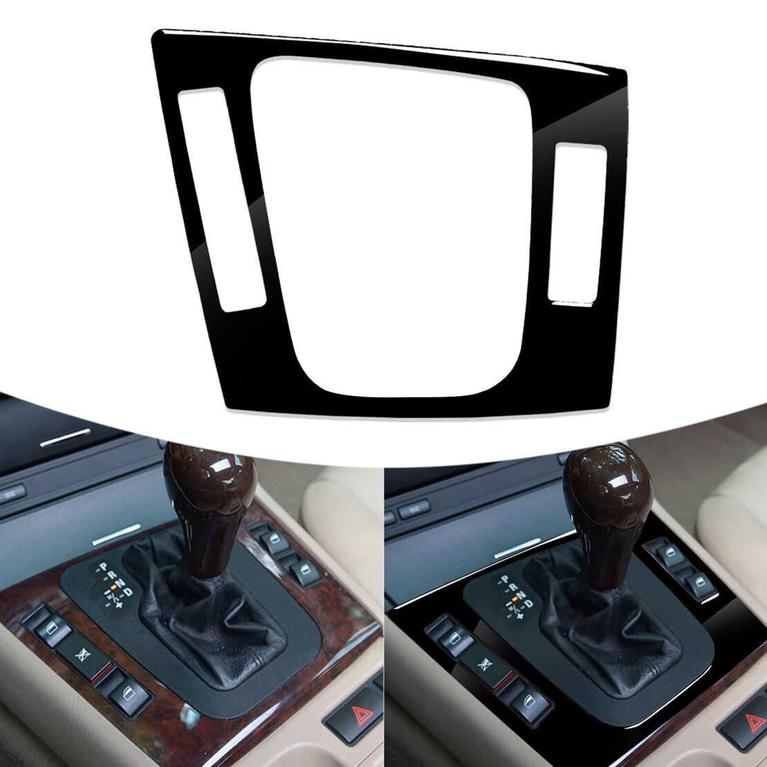 Interior Gear Shift Panel Frame Cover Trim Fit for 3 E46 1998-05 New v