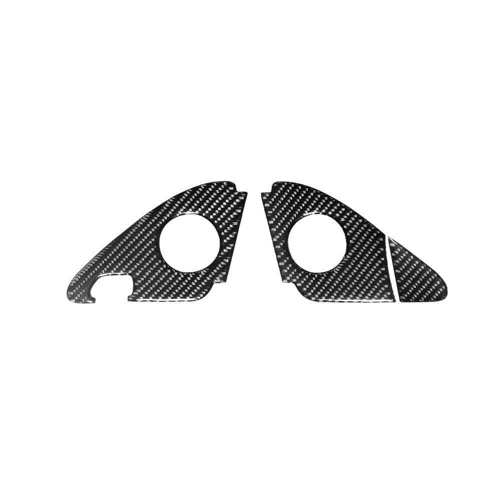 Red Carbon Fiber Rear Door Storage Strips Cover for Hyundai for Veloster JS 2019-22 v