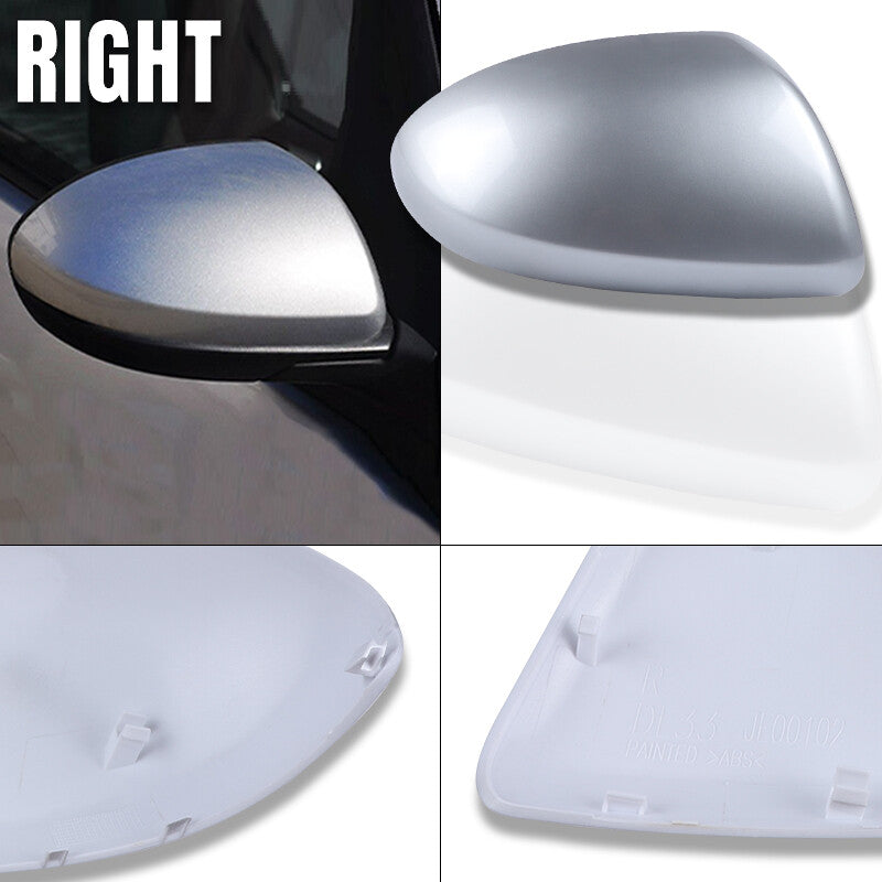 Right Rearview Mirror Cover Cap Sliver For 2009 2010 2011 2012 2013 for Mazda 2 3