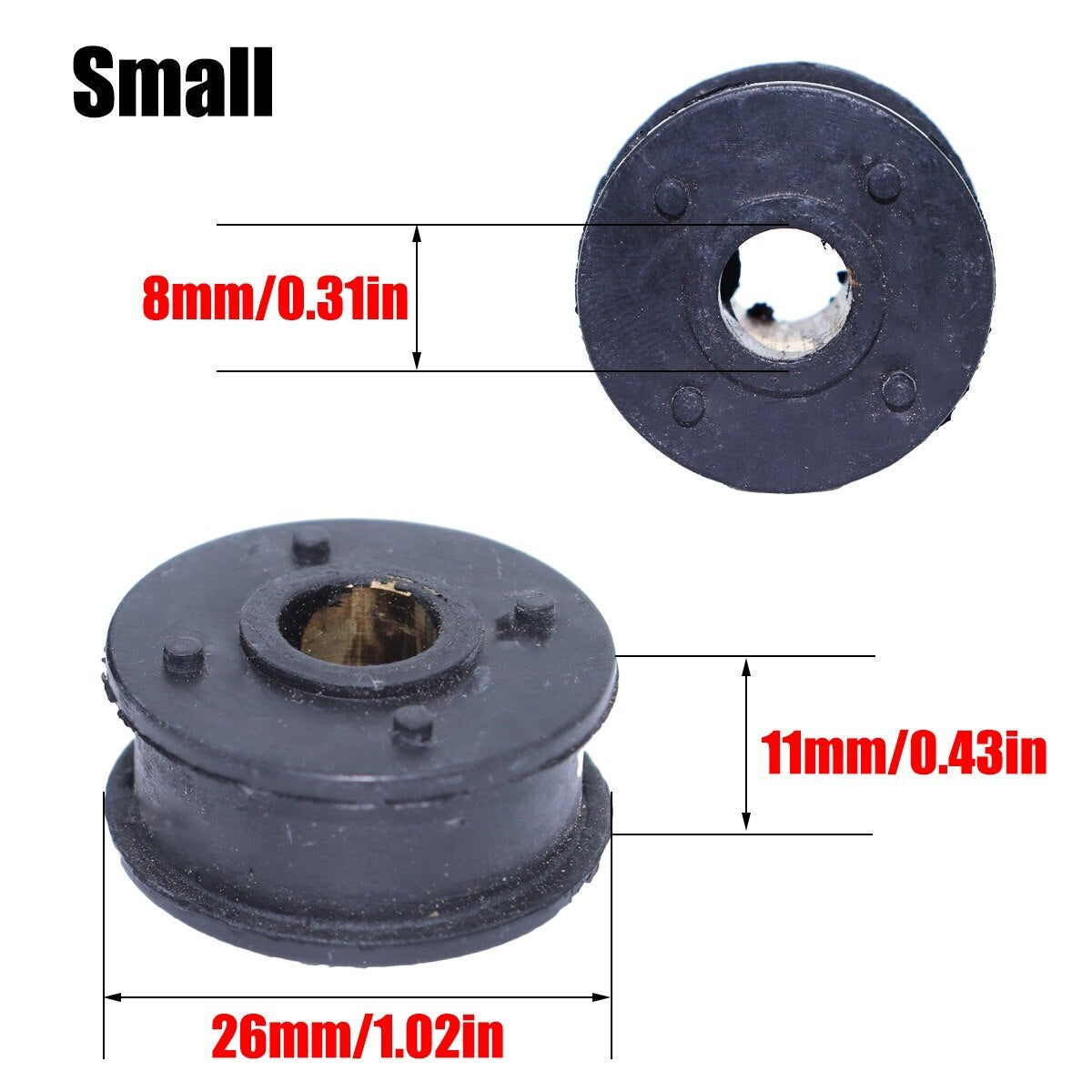 2Pcs Gear Shift Lever Linkage Shifter Bush Grommet for Hyundai for Elantra 1.6 1.8