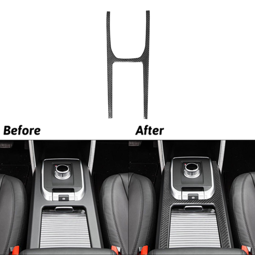 6Pcs Red Carbon Fiber Central Control Type-B Trim For Tacoma 2012-2015 v
