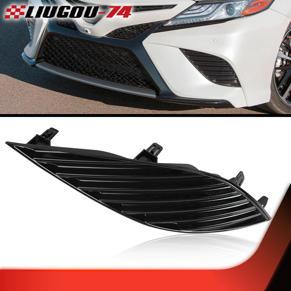 Suitable for 18-20 for Camry fog lamp protective cover left TO1038210 8148206170 black - v