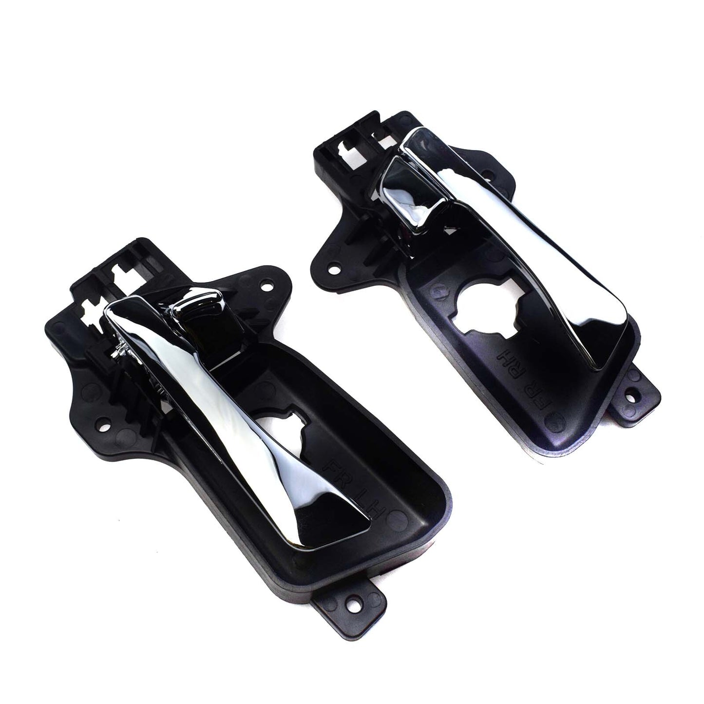 Pair Front Left  Right Chrome Interior Door Handle For 2009-12 for Hyundai for Elantra