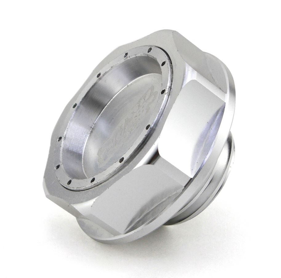 Silver Mugen engine oil filler cap suitable for Honda for Civic D/B/H/K/F/L series.