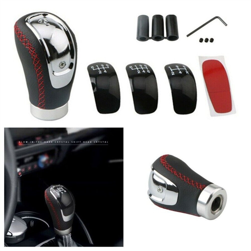 Universal 5/6 Speed Car Auto Manual Gear Stick Shift Knob Shifter Lever Parts n
